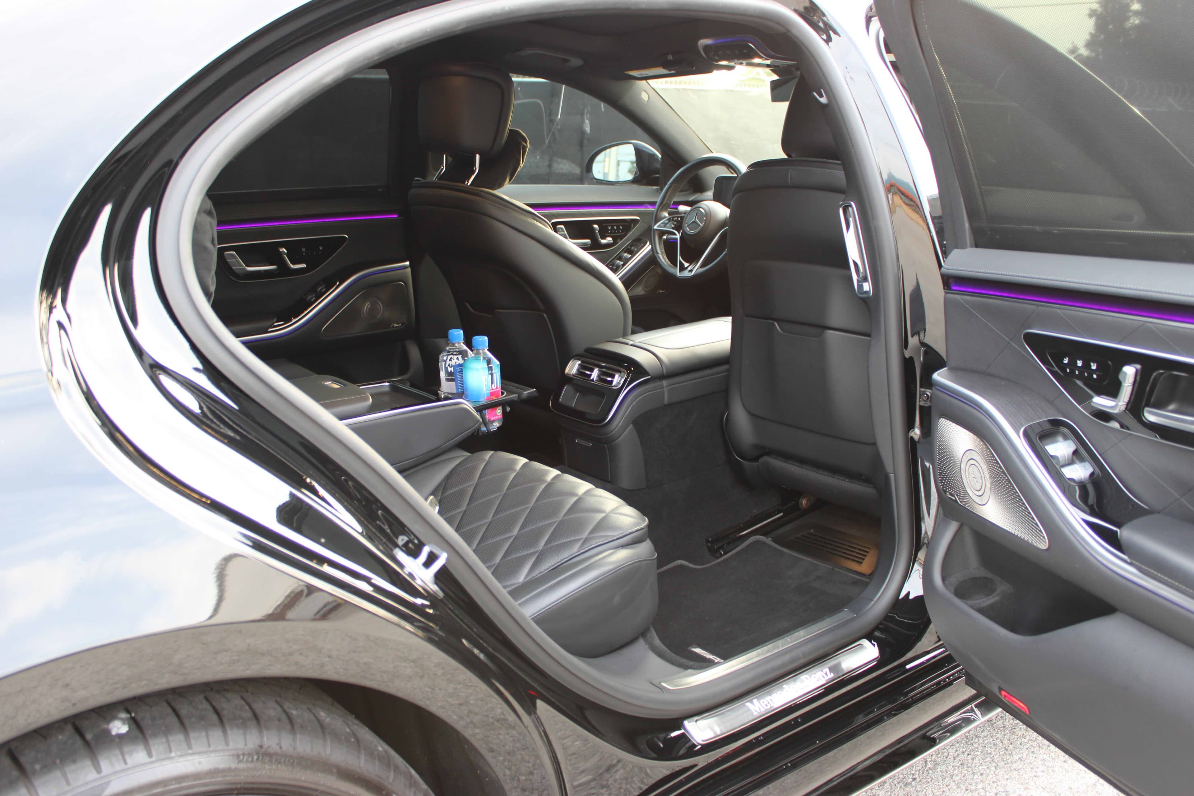 Mercedes S-Class — side profile